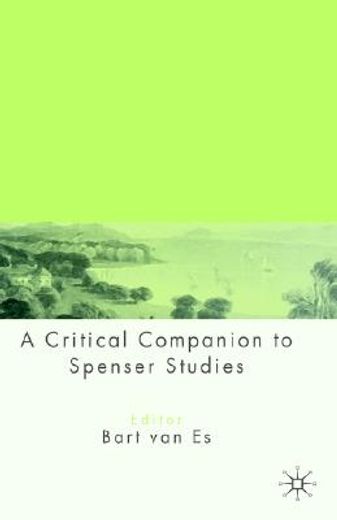 a critical companion to spenser studies