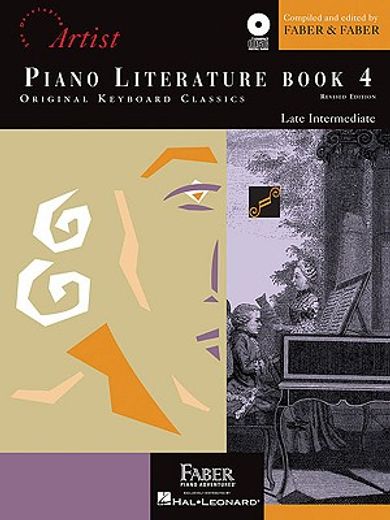 Piano Literature Book 4 - Developing Artist Original Keyboard Classics Book/Online Audio (en Inglés)