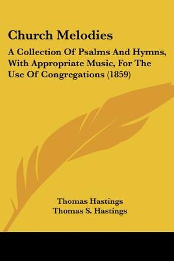 church melodies: a collection of psalms