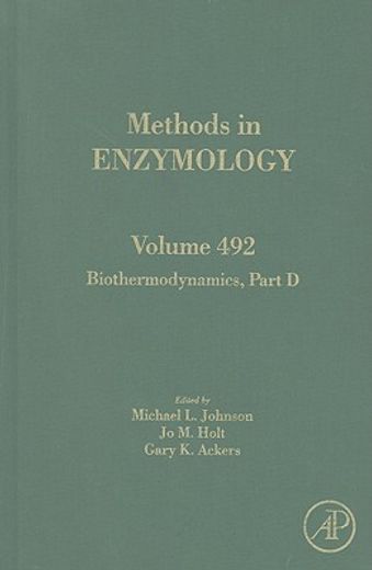 methods in enzymology,biothermodynamics