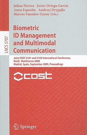 biometric id management and multimodal communication (en Inglés)