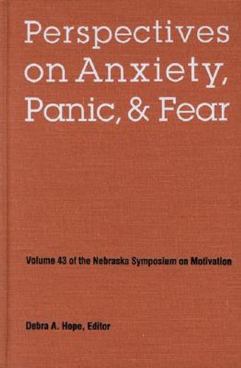 perspectives on anxiety, panic, and fear