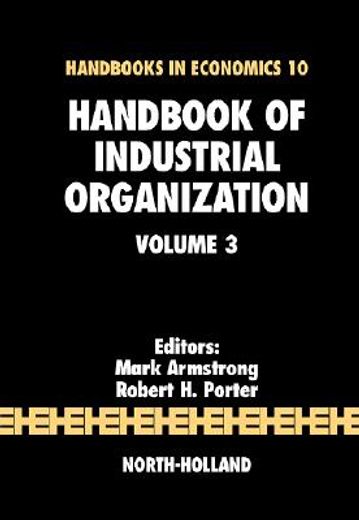 handbook of industrial organization