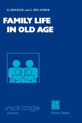 family life in old age (in English)