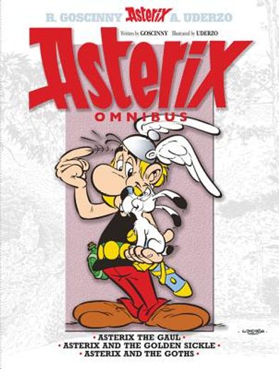 asterix omnibus,asterix the gaul, asterix and the golden sickle, asterix and the goths