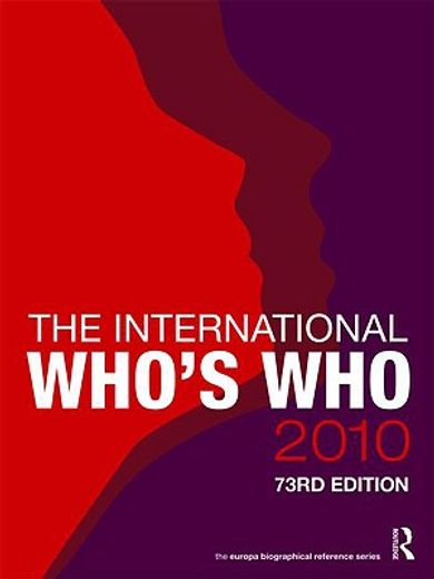 The International Who's Who 2010 (en Inglés)