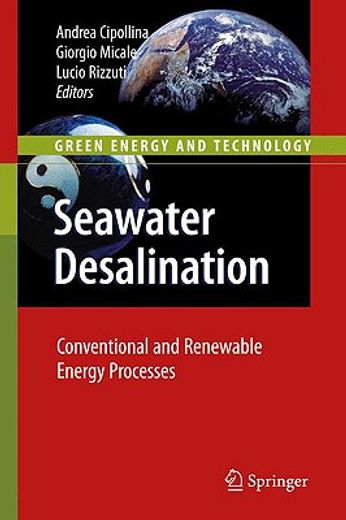 seawater desalination,conventional and renewable energy processes