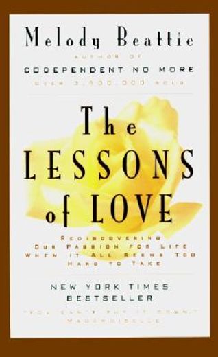 the lessons of love,rediscovering our passion for life when it all seems too hard to take