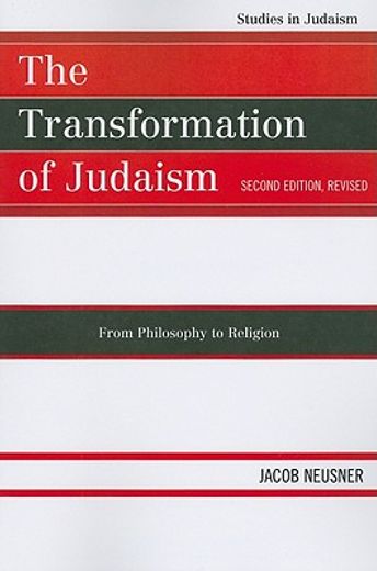 the transformation of judaism,from philosophy to religion