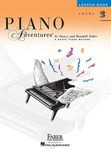 piano adventures level 2b,lesson book (in English)