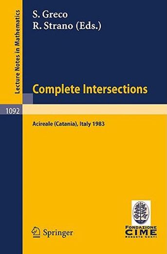 complete intersections (en Inglés)