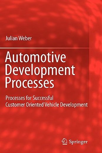 automotive development processes,processes for successful customer oriented vehicle development