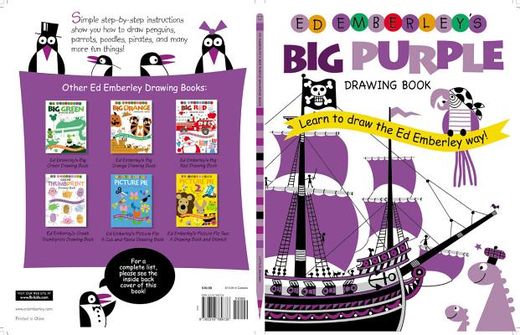 ed emberley´s big purple drawing book