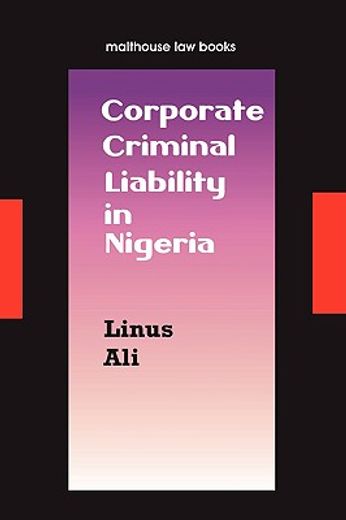 corporate criminal liability in nigeria