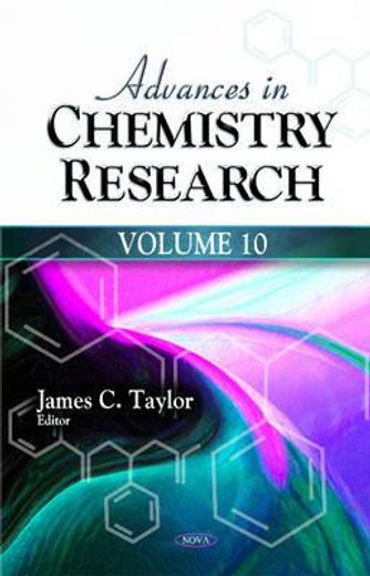 advances in chemistry research