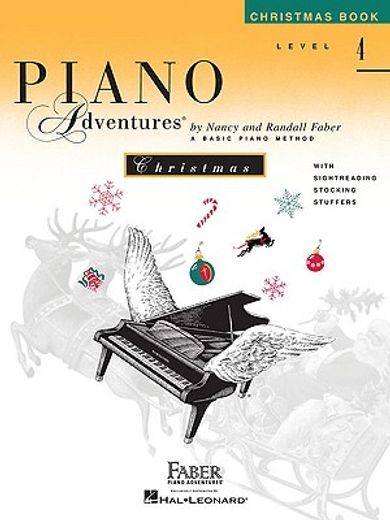 piano adventures - level 4,christmas book