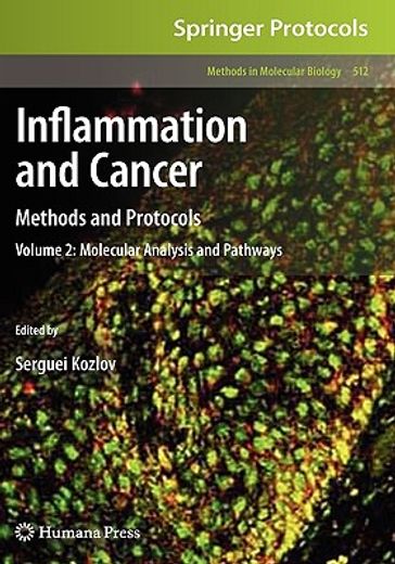 inflammation and cancer,methods and protocols: molecular analysis and pathways
