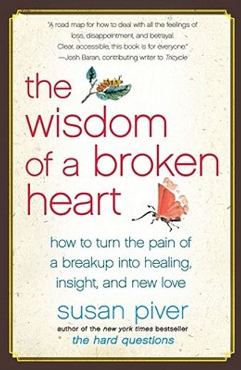 the wisdom of a broken heart,how to turn the pain of a breakup into healing, insight, and new love
