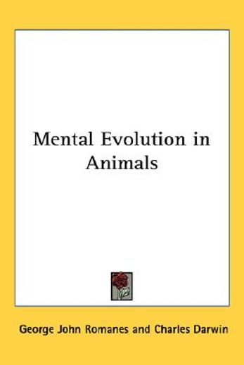 mental evolution in animals