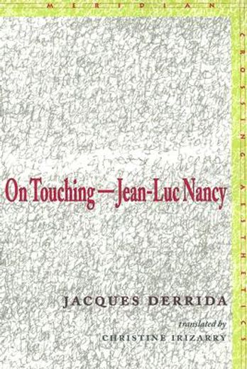 on touching,jean-luc nancy (en Inglés)