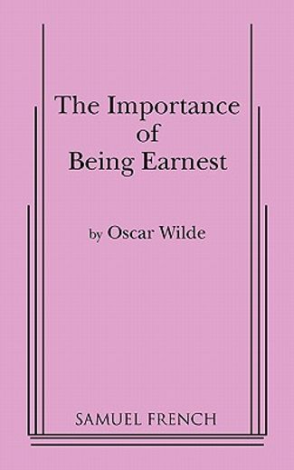 importance of being earnest, the (3 act version) (en Inglés)