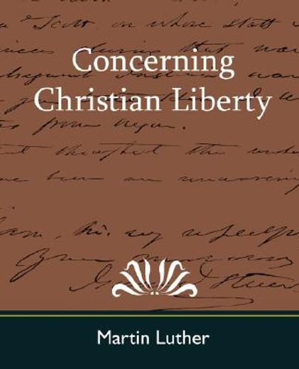 concerning christian liberty