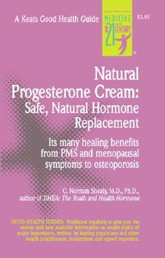 Natural Progesterone Cream (en Inglés)