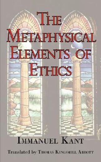 metaphysical elements of ethics