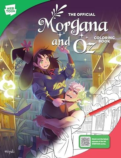 The Official Morgana and Oz Coloring Book: 46 Original Illustrations to Color and Enjoy (en Inglés)