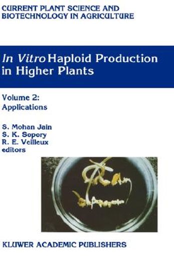 in vitro haploid production in higher plants (in English)