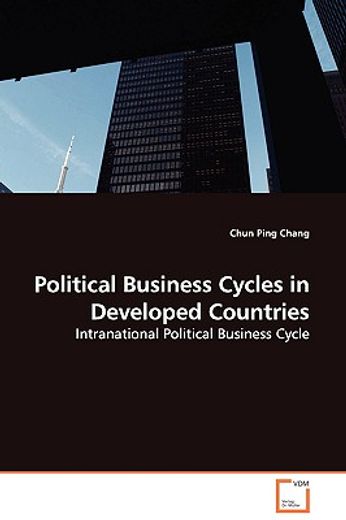 political business cycles in developed countries - intranational political business cycle