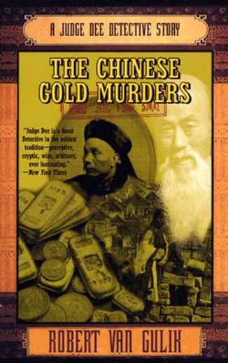 the chinese gold murders,a judge dee detective story (in English)