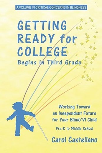 getting ready for college begins in third grade,working toward an independent future for your blind/ visually impaired child; pre-k to middle school