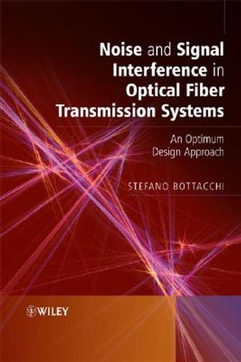 noise and signal interference in optical fiber transmission systems,an optimum design approach
