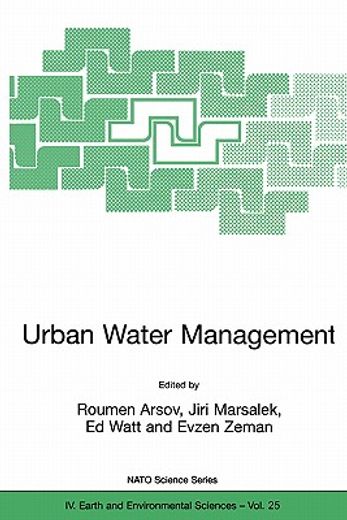 urban water management science technology and service delivery (en Inglés)