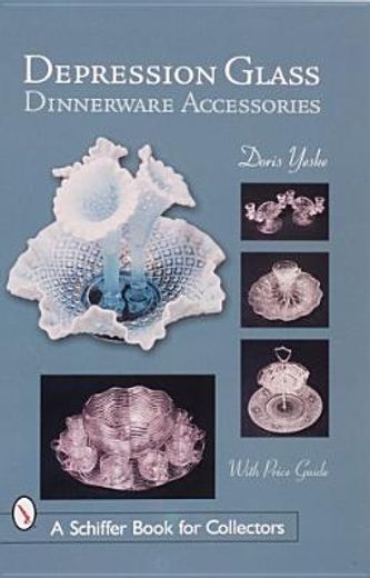 depression glass dinnerware accessories