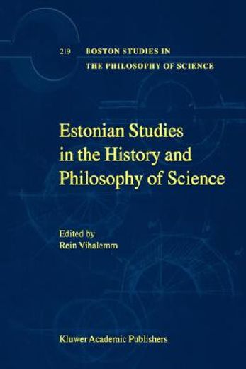 estonian studies in the history and philosophy of science (in English)