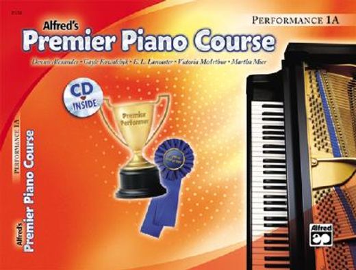 premier piano course performance 1a (en Inglés)
