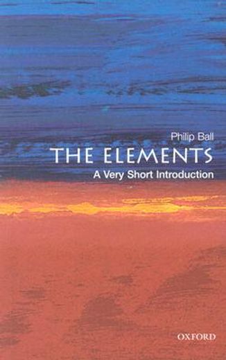 the elements,a very short introduction (en Inglés)