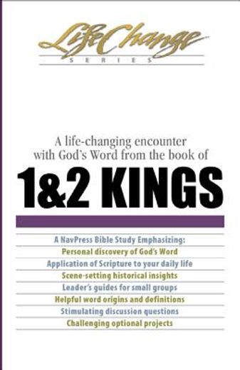 a life-changing encounter with god`s word from the book of 1 and 2 kings