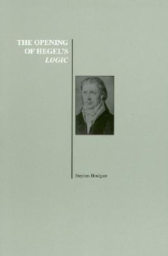 the opening of hegel´s logic,from being to infinity