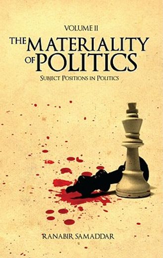 the materiality of politics,subject positions in politics
