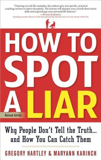 how to spot a liar (en Inglés)
