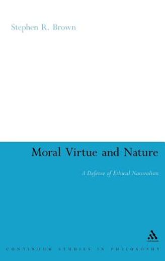 moral virtue and nature
