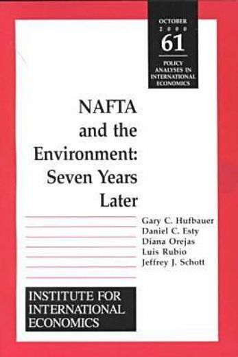 nafta and the environment,seven years later