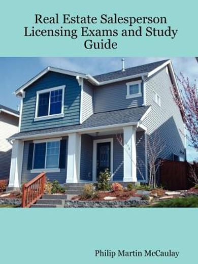 real estate salesperson licensing exams and study guide