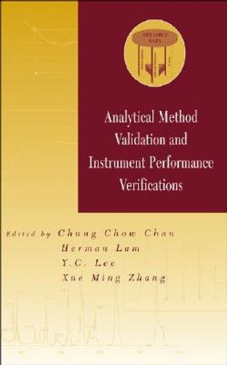 analytical method validation and instrument performance verification