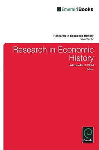 research in economic history