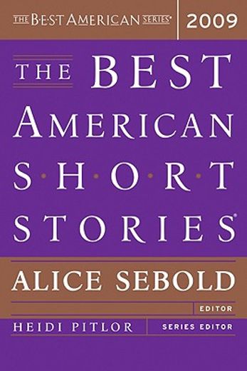 the best american short stories 2009 (en Inglés)