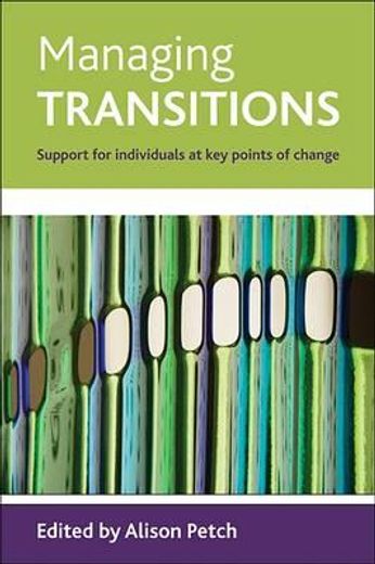 managing transitions,support for individuals at key points of transition